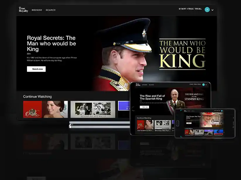 The Royal Families programmes available on - True Royalty TV